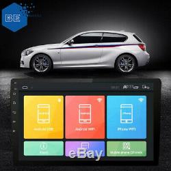 Android 8.1 10.1 Quad Core 2 Din Car Stereo Radio GPS Wifi Touch MP5 Player 16G