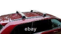 BRIGHTLINES Crossbars Compatible w 2011-2021 Jeep Grand Cherokee Plastic Molding