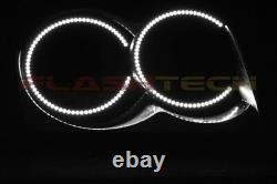 Bright White LED Headlight Halo Ring Kit for Jeep Grand Cherokee 05-10