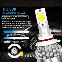 C6 8000K LED Headlights High Low+Fog Light Bulbs Kit For Toyota Avalon 2008-2012