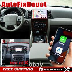 CAM+ 10.1 Android 13 Car Radio GPS Navi FM DAB+ For Jeep Grand Cherokee 2004-07