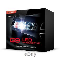 CREE H4 9003 HB2 LED Headlight Conversion Kit Hi/Lo Beam Lamp Bulbs 6000K