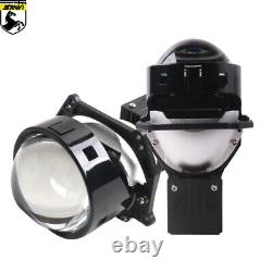 Car 3 12V 168W Bi-led Laser Projector Headlight Direct Lens H4 Hi/Lo Beam H1 H7