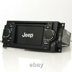 Car DVD Radio GPS Navi Stereo For Jeep Dodge Ram Chrysler 300C Backup Camera