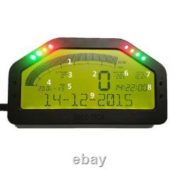 Car Dashboard LCD Screen Dash Race Display Bluetooth Full Sensor Rally Gauge Kit