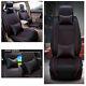 Car Front Seat Covers withPillows Comfortable Wearproof PU Leather for 5sits Cars