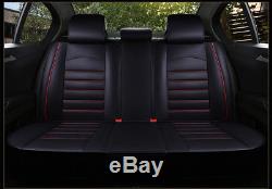 Car Gorgeous Accessories Leather Seat Cover Seat Cushion Front/Rear Interior Set