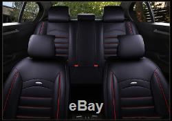 Car Gorgeous Accessories Leather Seat Cover Seat Cushion Front/Rear Interior Set