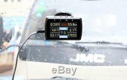 Car OBD2 Gauge With Holder Driving Speed Meter Water Temperature Digital Display