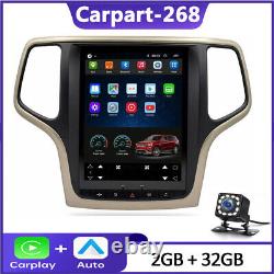 Car Radio Stereo Player For Jeep Grand Cherokee 2014-2022 Carplay GPS Navigation