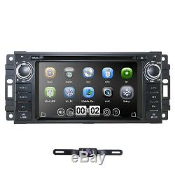 Car Radio Stereo for Chrysler/Jeep/Dodge RAM DVD GPS Headunit + Rearview Camera