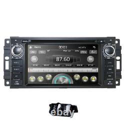 Car Stereo Radio DVD Player GPS Navi BT For Jeep Wrangler Unlimited 2007-2015