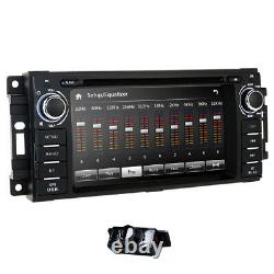 Car Stereo Radio DVD Player GPS Navi BT For Jeep Wrangler Unlimited 2007-2015