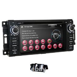 Car Stereo Radio DVD Player GPS Navigation For Jeep Wrangler Unlimited 2007-2012