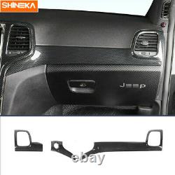 Carbon Fiber Dashboard Air Vent Outlet Cover Trim For Jeep Grand Cherokee 11-19