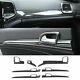 Carbon Fiber Dashboard Panel+Door Handle Trim For Jeep Grand Cherokee 2011+ ABS