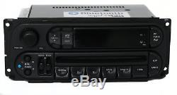 Chrysler Jeep Dodge 2002-2007 Radio AM FM CD Player w Bluetooth Music RBK Slider