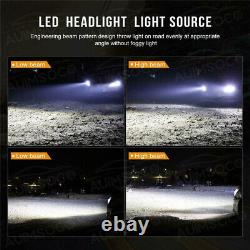 Combo LED Headlights Fog Light Bulbs Kit For Jeep Grand Cherokee 2011 2012 2013