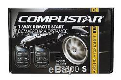 Compustar Car Auto Remote Start Starter w\ Keyless Entry & Bypass Module Bundle