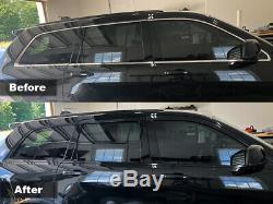 Crux Moto Window Chrome Delete Air Release Gloss Black fits Jeep Grand Cherokee