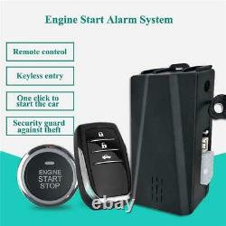 DC12V Car Alarm Remote Start Keyless Vehicle Security System Engine Starter