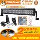 DUAL ROW 5D 22Inch Curved OSRAM LED Work Light Bar Combo Offroad Driving CAO