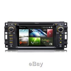 Dash 1DIN Car DVD Player GPS I6 for Jeep Grand Cherokee Compass Wrangler Patriot