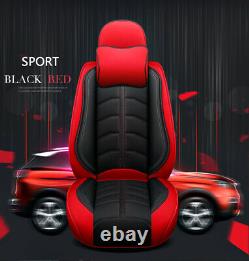 Deluxe Edition PU Leather 5-Seat Car Seat Cover Cushion For Interior Accessories