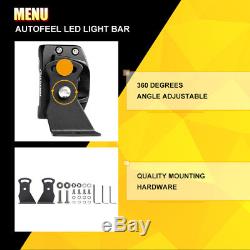Dual Color 20inch 504W CREE LED Work Light Bar Combo Beam Offroad Driving Lamp