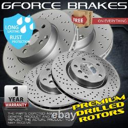 F+R Cross Drilled Rotors for Jeep Grand Cherokee SRT8 (2006-2010)