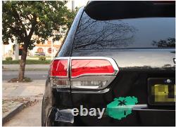 Fit For Jeep Grand Cherokee 2014-2020 Rear Tail Light Lamp Cover Trim ABS Chrome
