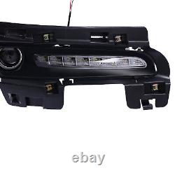 Fits 2012-16 Jeep Grand Cherokee SRT8 LED DRL Daytime Running Light Fog Lamp Kit