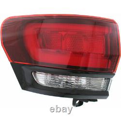 Fits 2014-2018 Jeep Grand Cherokee Tail Light Driver Side