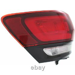 Fits 2014-2018 Jeep Grand Cherokee Tail Light Driver Side