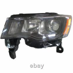 Fits 2016 JEEP GRAND CHEROKEE Head Light Assembly Driver Side CAPA Certified