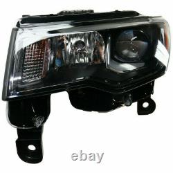 Fits 2016 JEEP GRAND CHEROKEE Head Light Assembly Passenger Side CAPA Certified