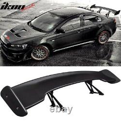 Fits Nissan 57 Inch ABS Adjustable GT BLK Rear Span Trunk Spoiler Wing Sports