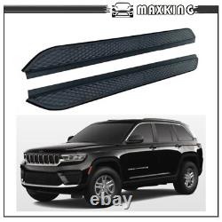 Fits for Jeep Grand Cherokee 2022 2023 Running Board Side Step Pedals Nerf Bar