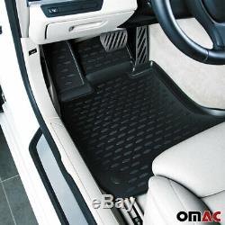 Floor Mats Liner 3D Molded Black Fits Jeep Grand Cherokee 2005-2010