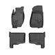 Floor Mats for 2004-2010 Jeep Grand Cherokee All-Weather 2 Row Liner TPE Black