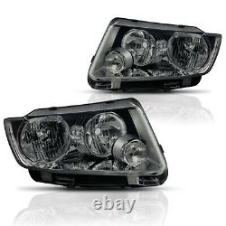 For 11-13 Jeep Grand Cherokee Headlight/Lamps Replacement Clear Corner Smoked
