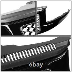 For 14-16 Jeep Grand Cherokee Srt8 Type Front Bumper Honeycomb Mesh Grille Grill