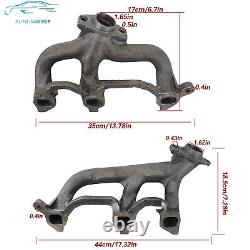 For 1999-2006 Jeep Grand Cherokee TJ Wrangler 4.0L Front & Rear Exhaust Manifold