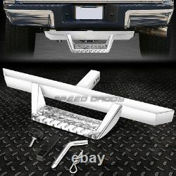 For 2 Receiver Universal 32.5x 2.25chrome Trailer Tow Hitch Step Bar+pin&clip