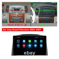 For 2004-2007 Jeep Grand Cherokee 10.1 Android12 Stereo Radio GPS Nav Head Unit