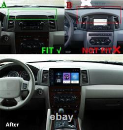 For 2004-2007 Jeep Grand Cherokee Android 13.0 Carplay Car Stereo Radio GPS Navi