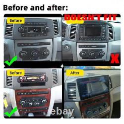 For 2004-2007 Jeep Grand Cherokee Android 13.0 Carplay Car Stereo Radio GPS Navi