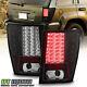 For 2005-2006 Jeep Grand Cherokee Black Lumileds LED Tail Lights Lamp Left+Right