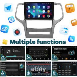 For 2008-2013 Jeep Grand Cherokee Apple Carplay Android 12 Car Navi Stereo Radio