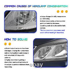 For 2011-2013 Jeep Grand Cherokee/Compass Headlights Smoke Halogen Pair Headlamp